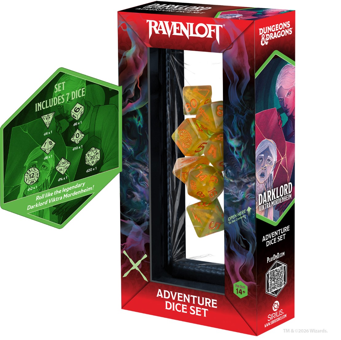 Dados Dungeons & Dragons
