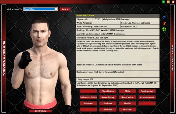 World of Mixed Martial Arts 6